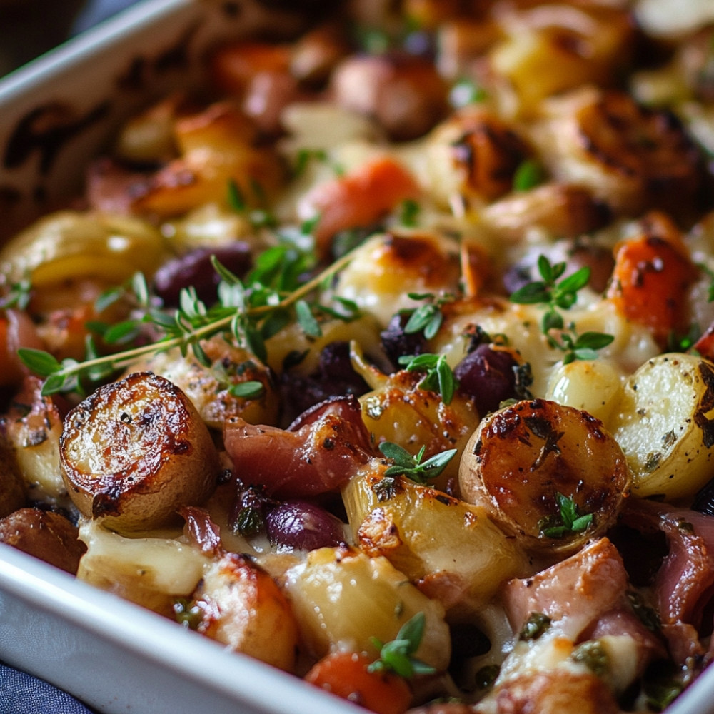 Warzywne ciasto z piekarnika