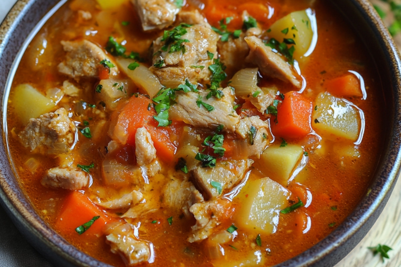 Zupa z pieczonych warzyw