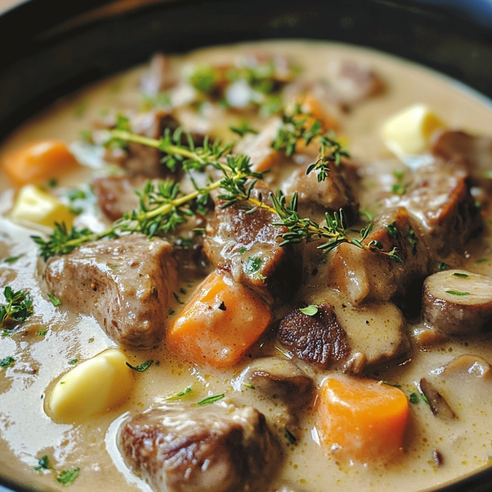 Blanquette de veau facile