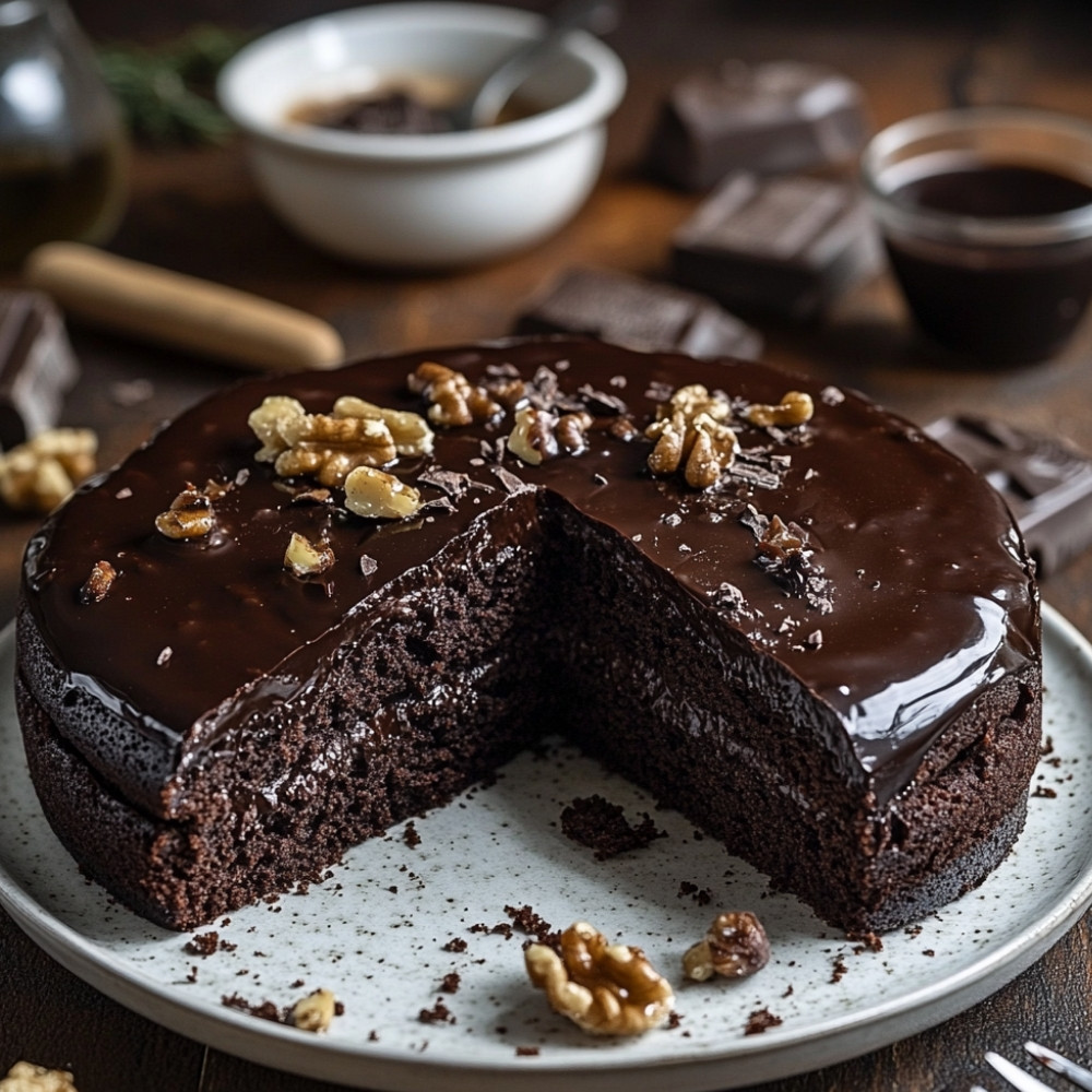 Ciasto czekoladowe wegańskie