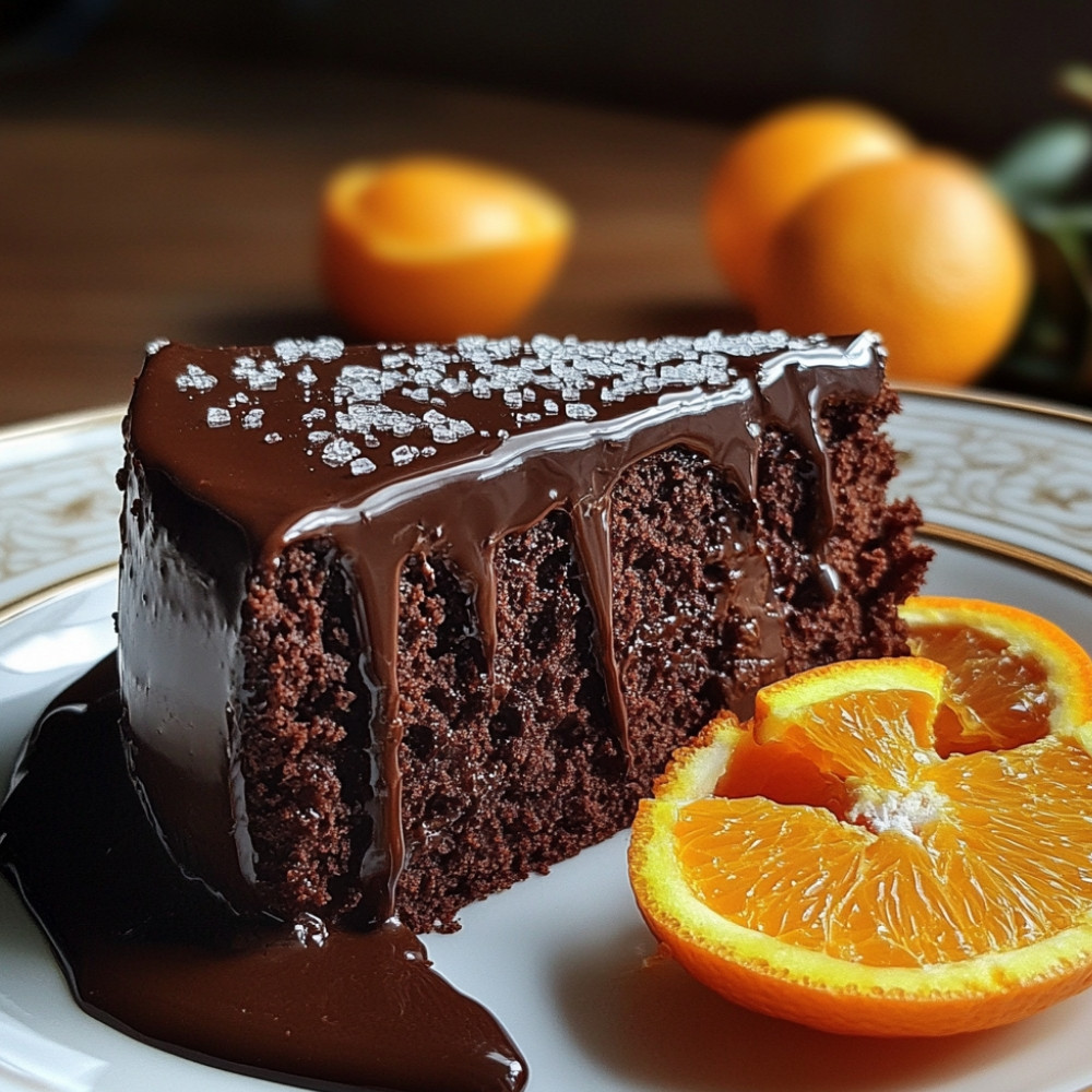Ciasto czekoladowo-pomarańczowe