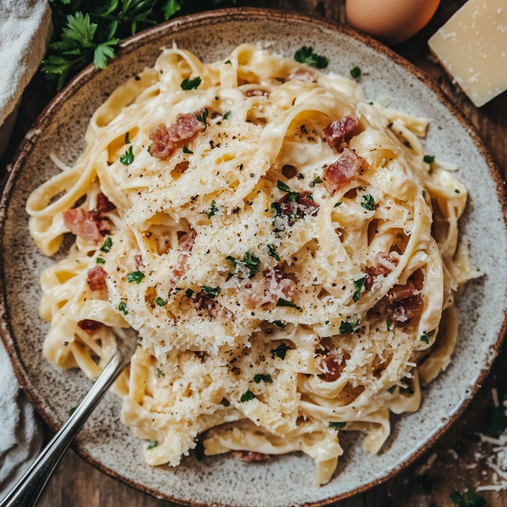 Makaron carbonara ekspresowy bezglutenowy