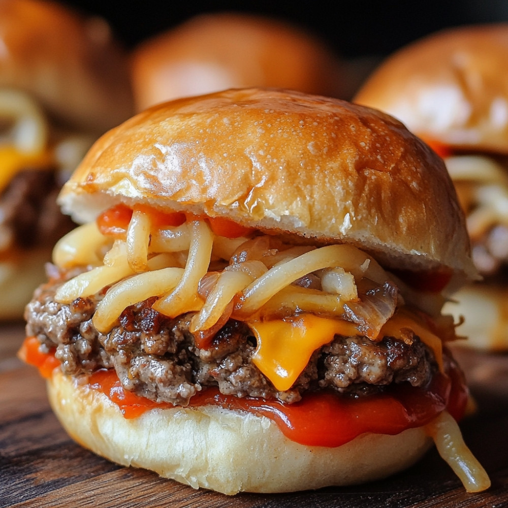 Mini pattes hamburger