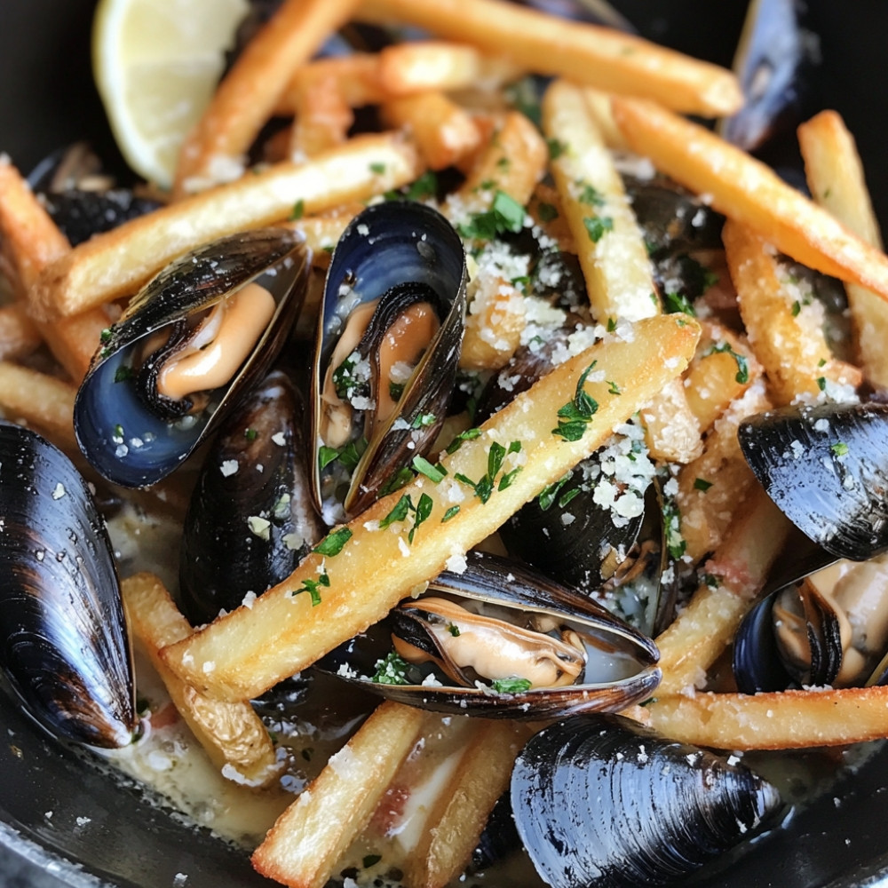 Mule z pastisem i frytkami