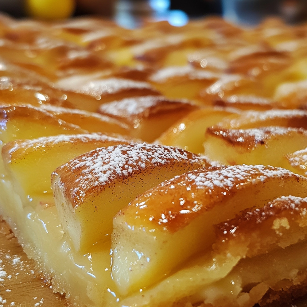 Tarta szarlotkowa po alsacjsku