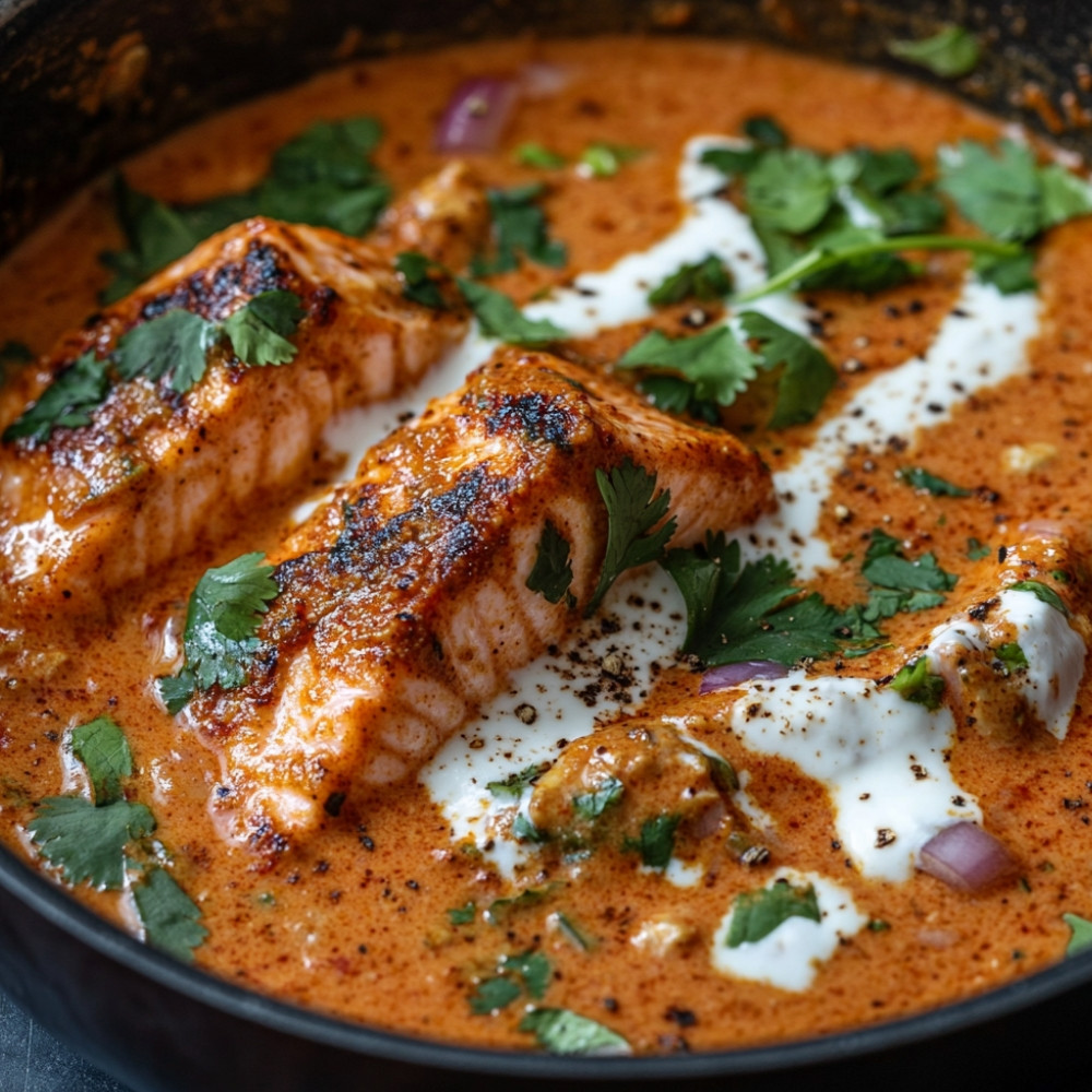 Tikka masala z łososia
