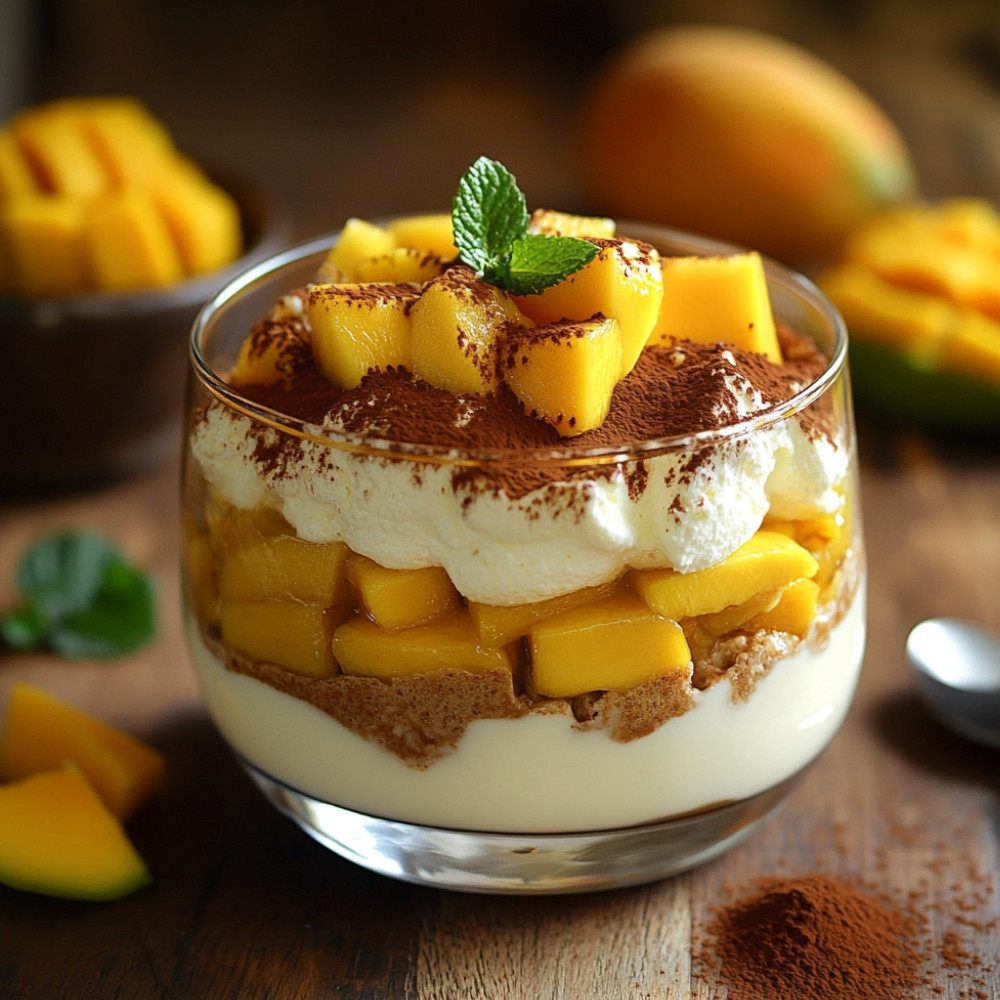 Tiramisu z mango