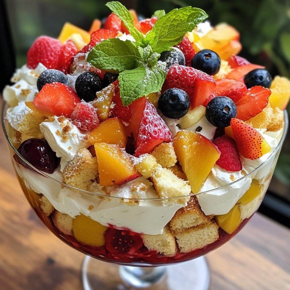 Trifle owocowy
