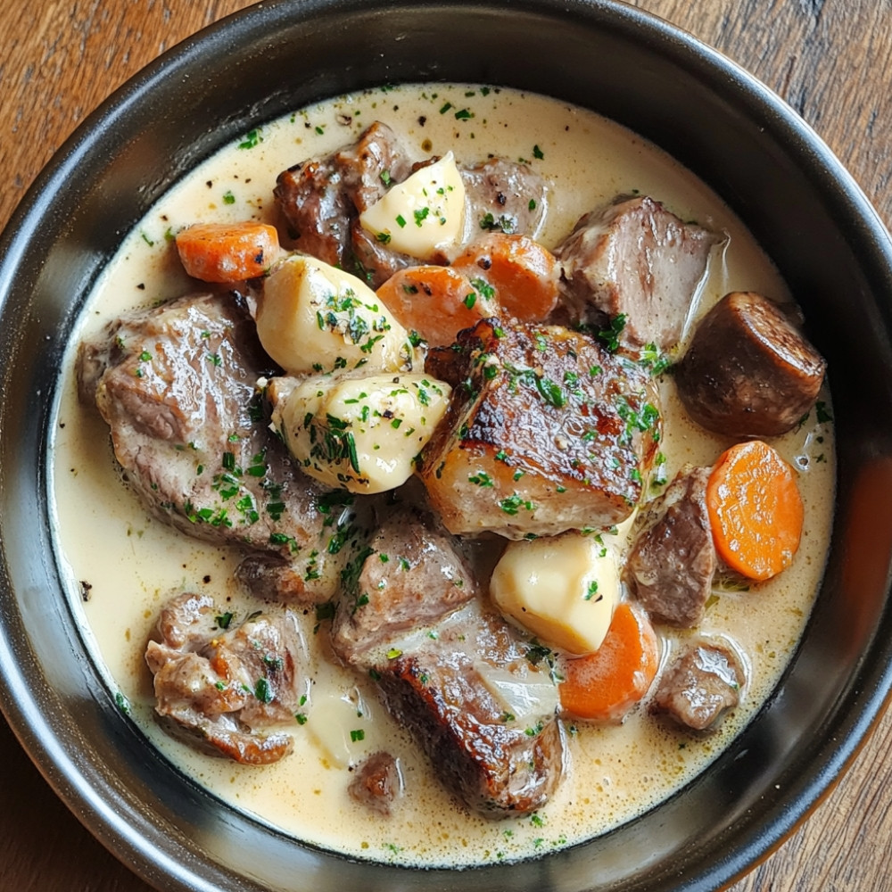 Blanquette de veau facile