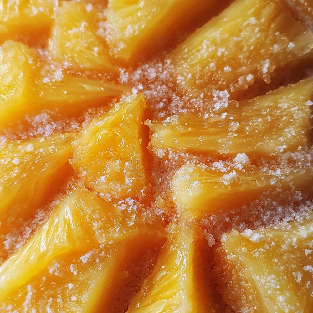 Ciasto odwrócone z ananasem