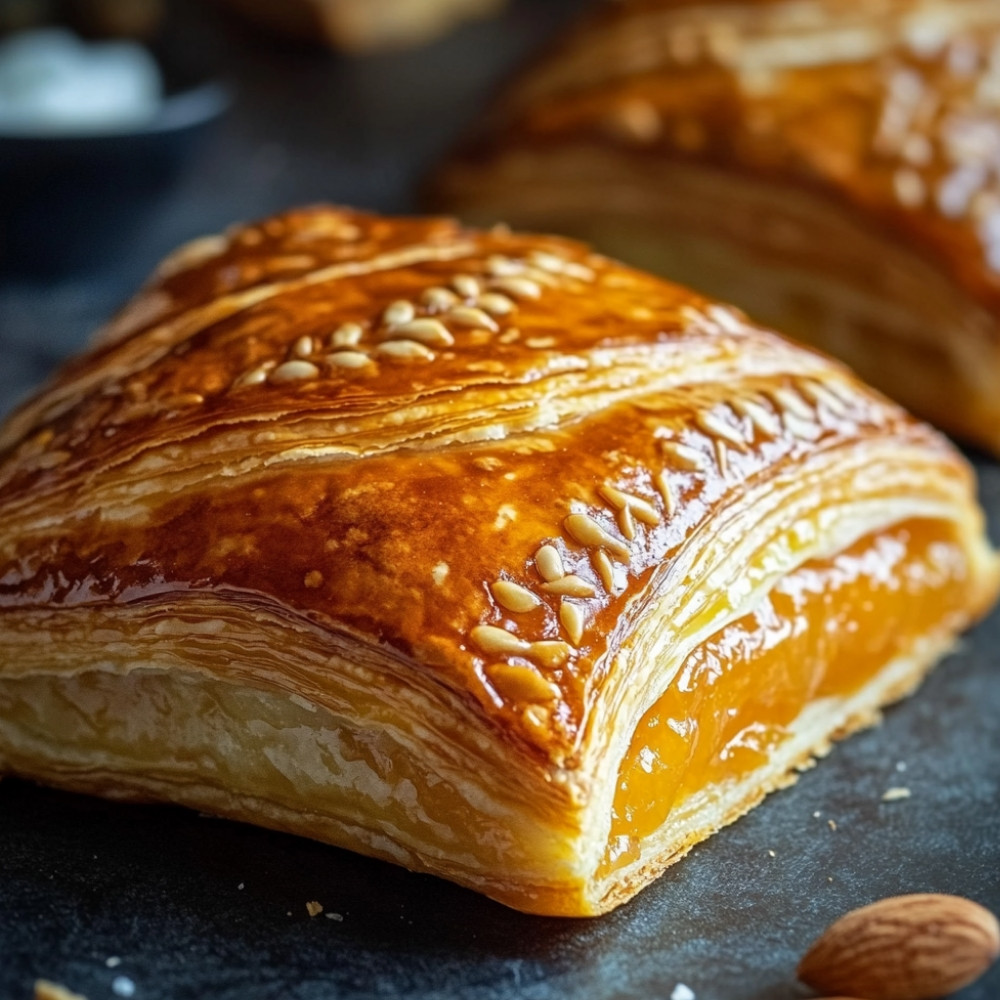 Galette des rois à l'abricot
