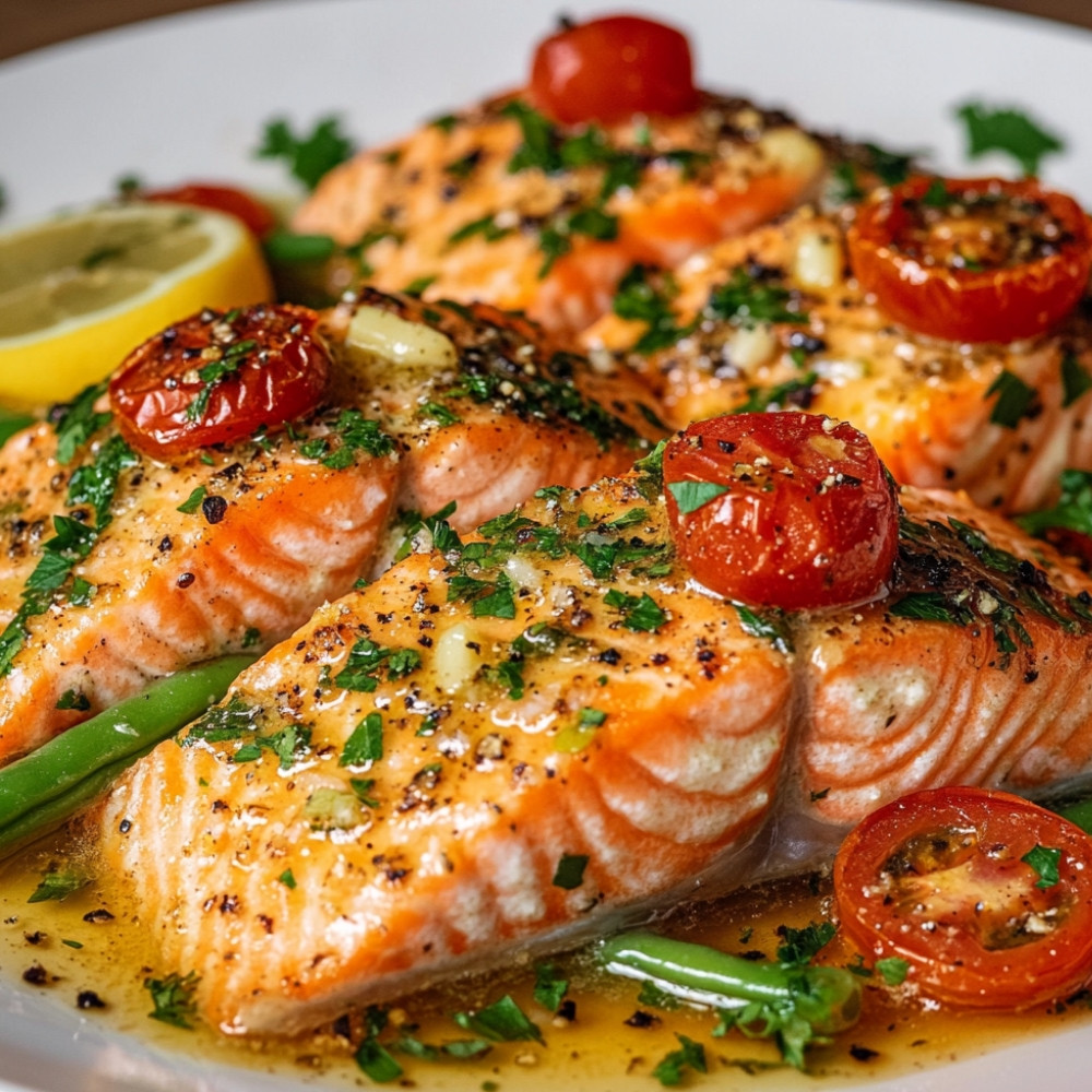 Łosoś pieczony w piekarniku