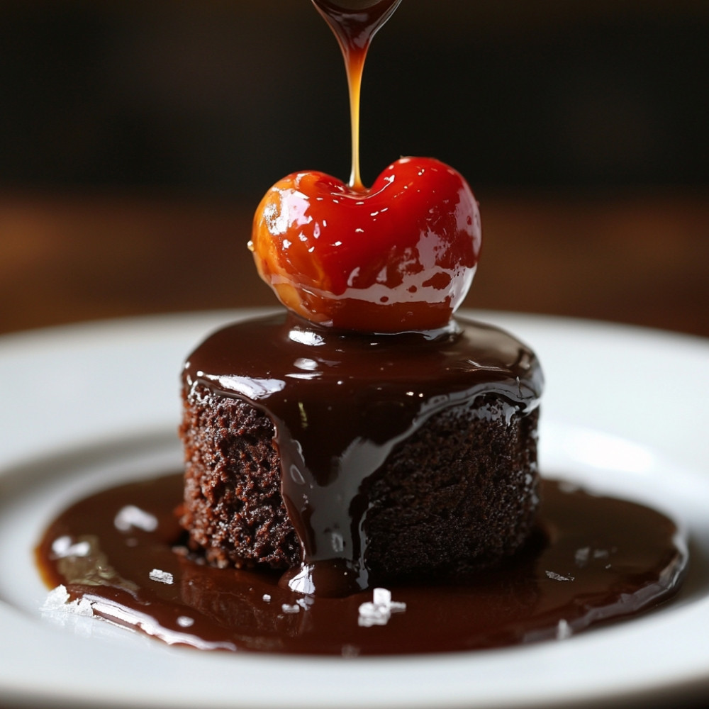 Moelleux au chocolat cœur fondant caramel