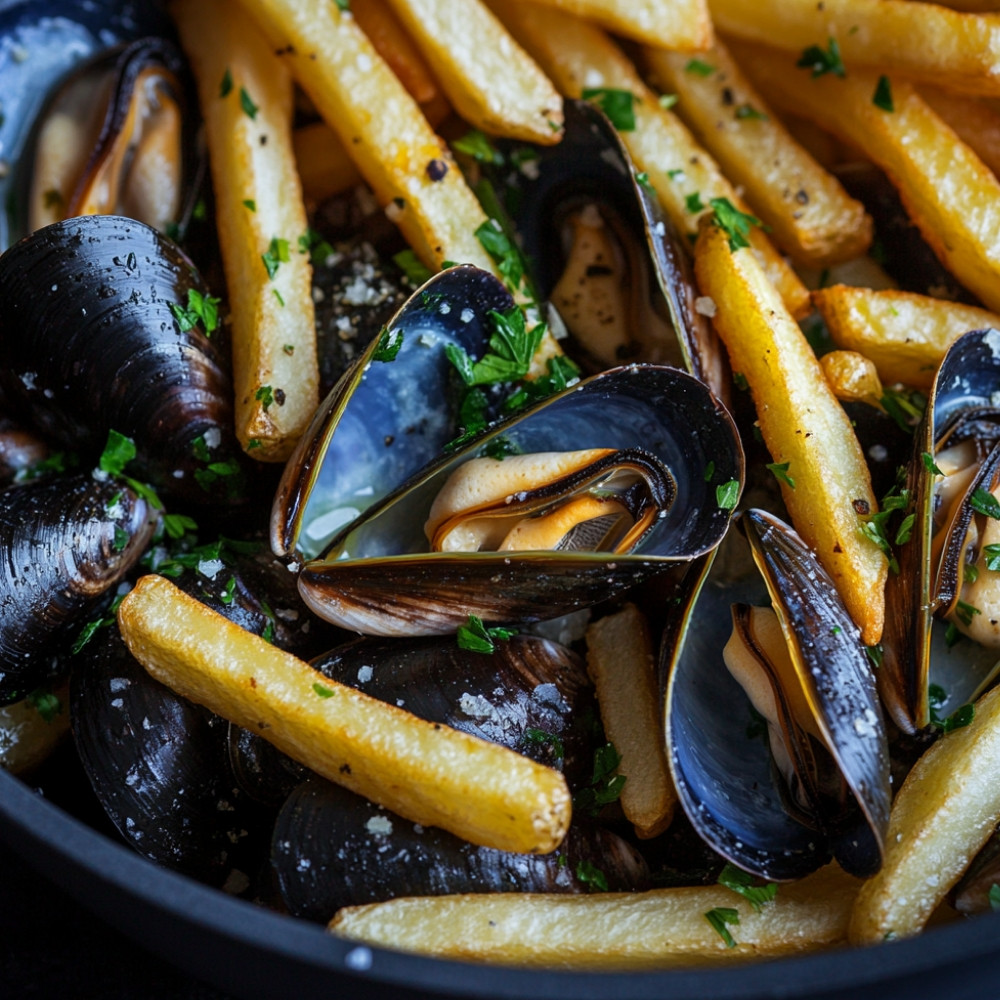 Mule z pastisem i frytkami