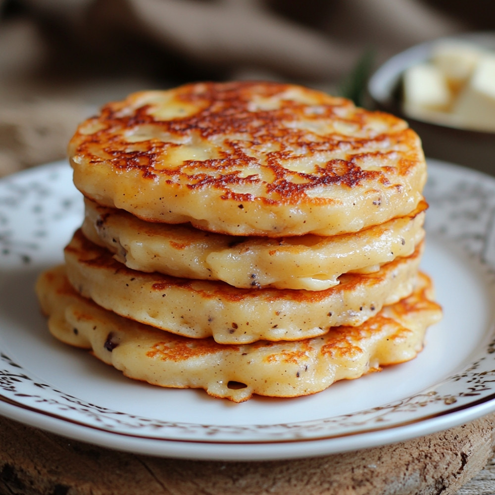 Placuszki bananowe z płatkami owsianymi