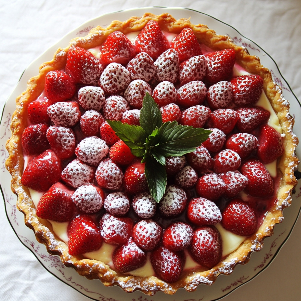 Tarta truskawkowa Florence