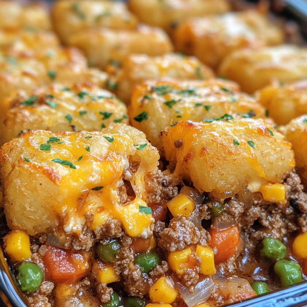Tater Tot Hotdish