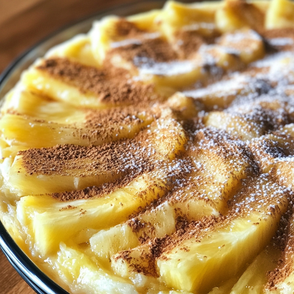 Ciasto odwrócone z ananasem