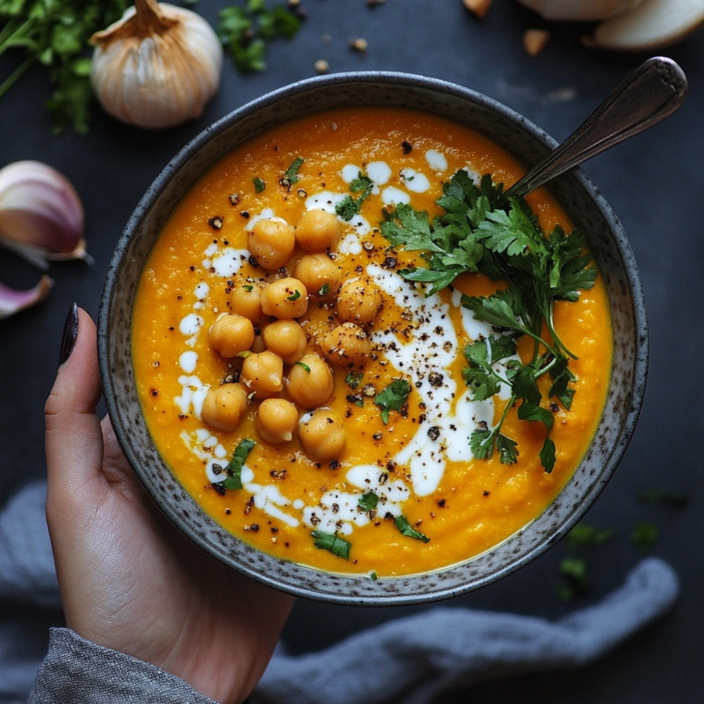 Curry z dyni i ciecierzycy