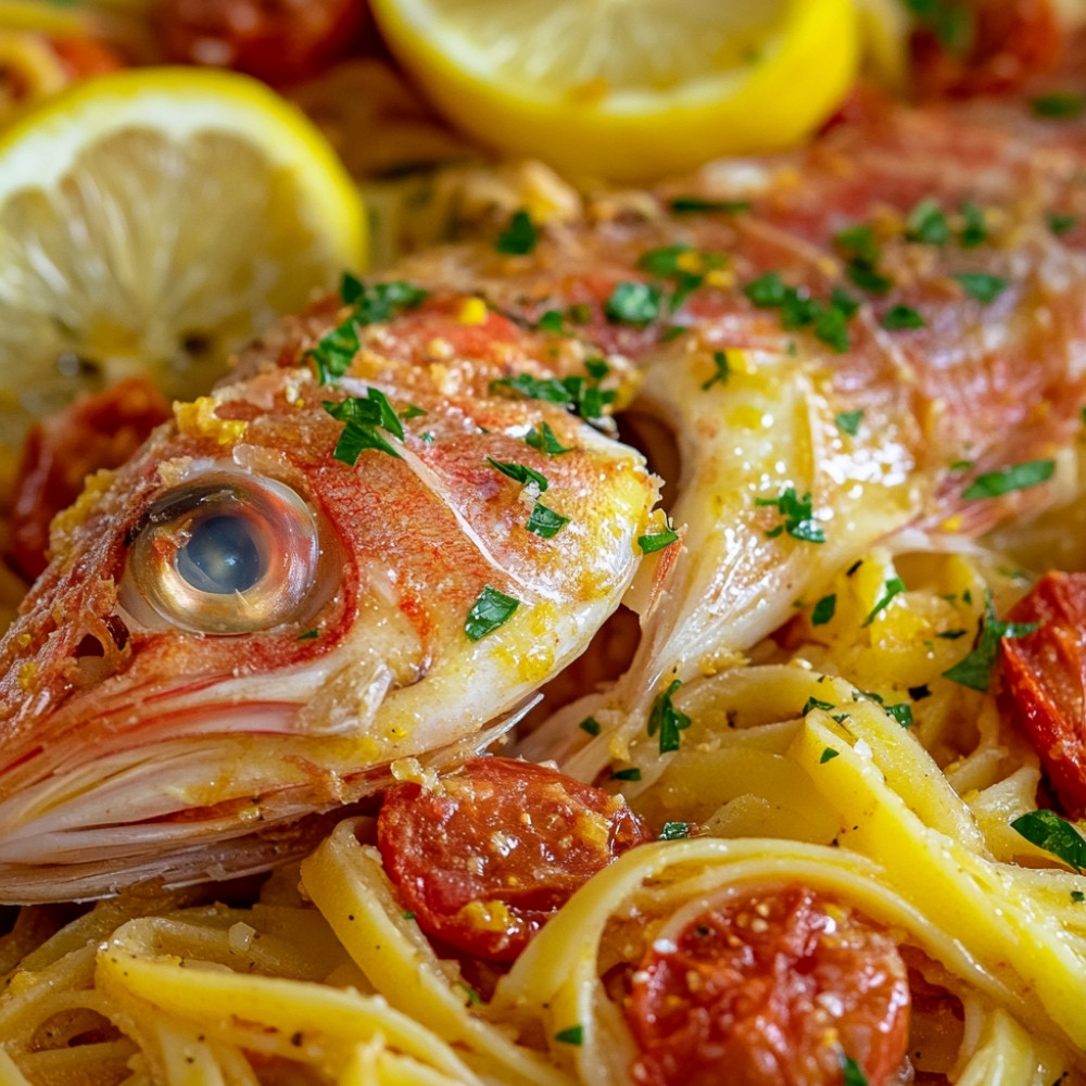 Linguine z rascassą