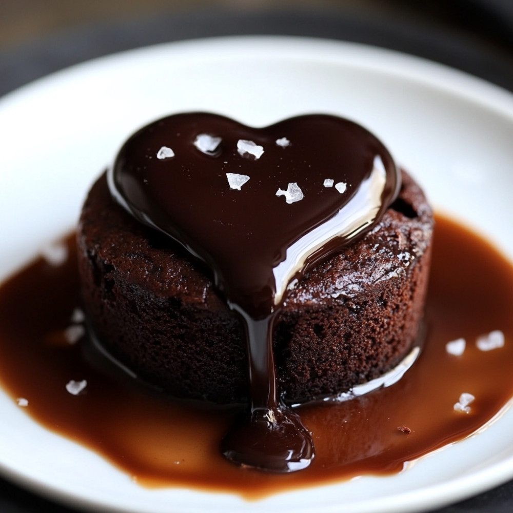 Moelleux au chocolat cœur fondant caramel