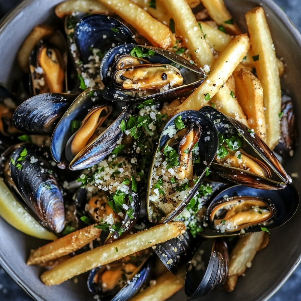 Mule z pastisem i frytkami