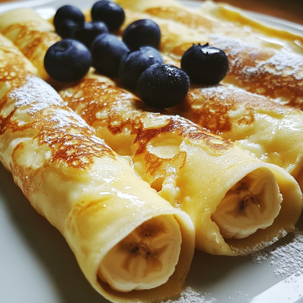 Naleśniki z serem białym i świeżymi owocami