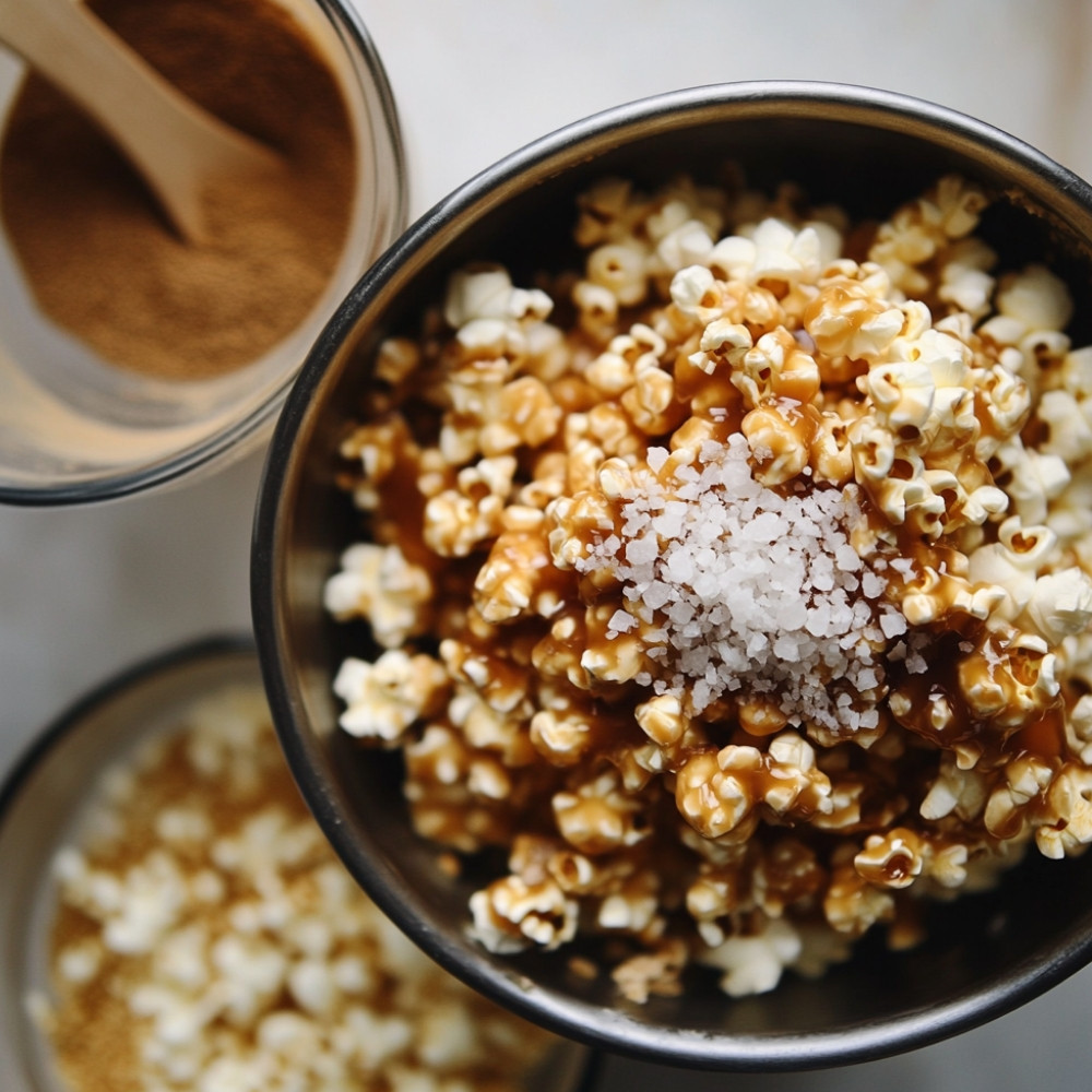 Pop-corn z solonym karmelem