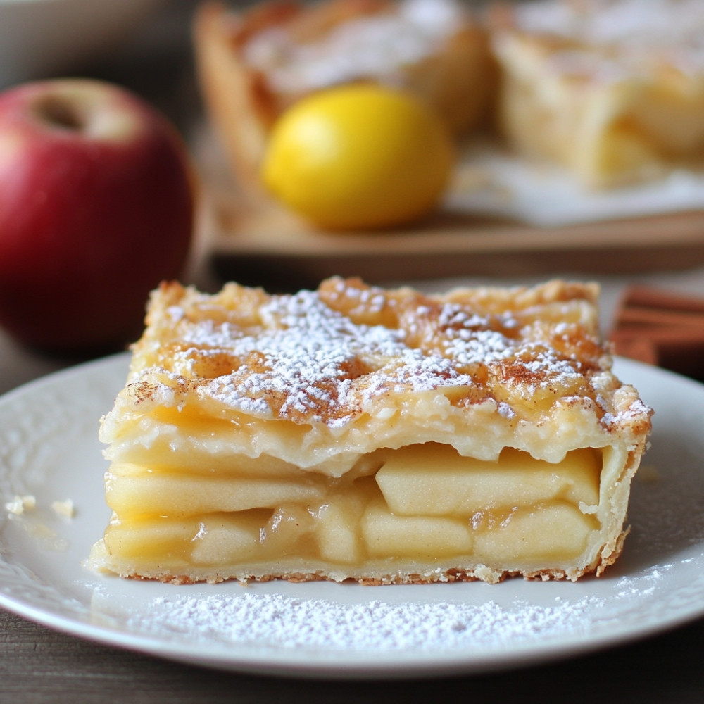 Tarta szarlotkowa po alsacjsku