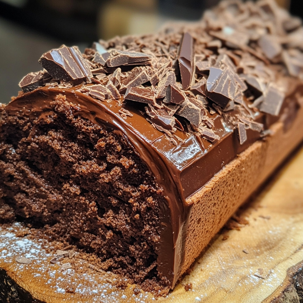 Tradycyjna bûche czekoladowa