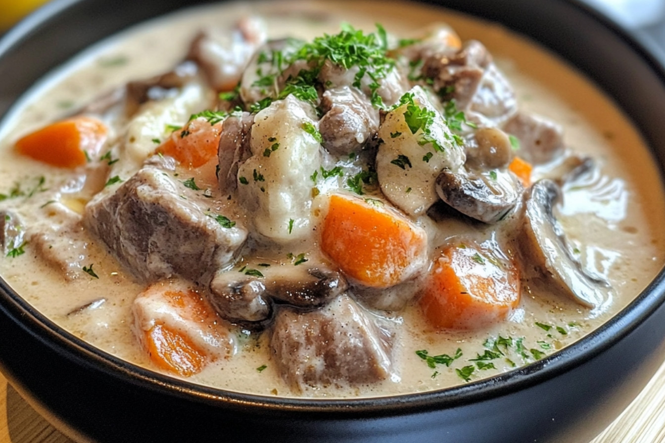 Blanquette de veau facile