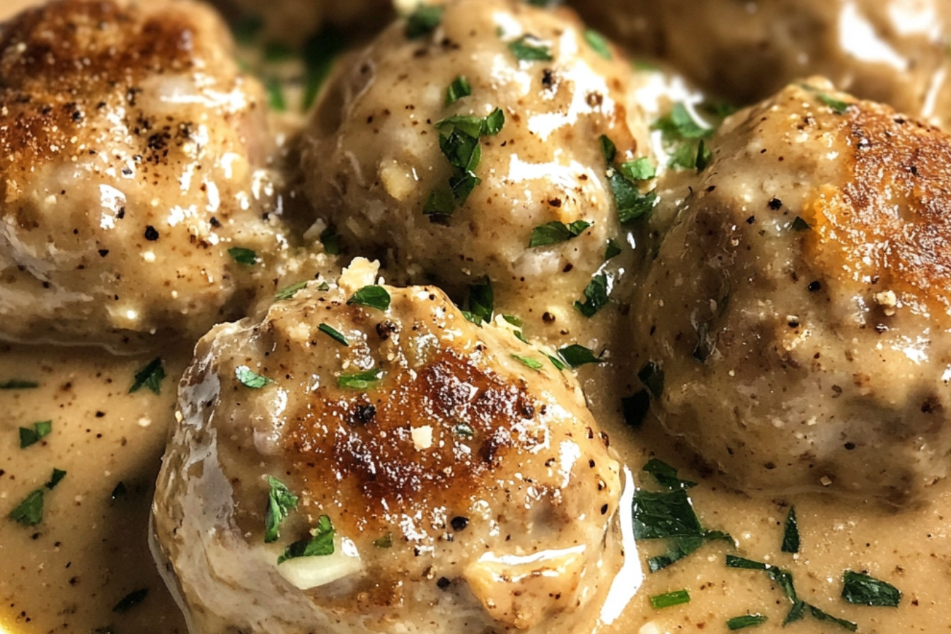 Boulettes de porc sauce chili et Dijon à la mijoteuse