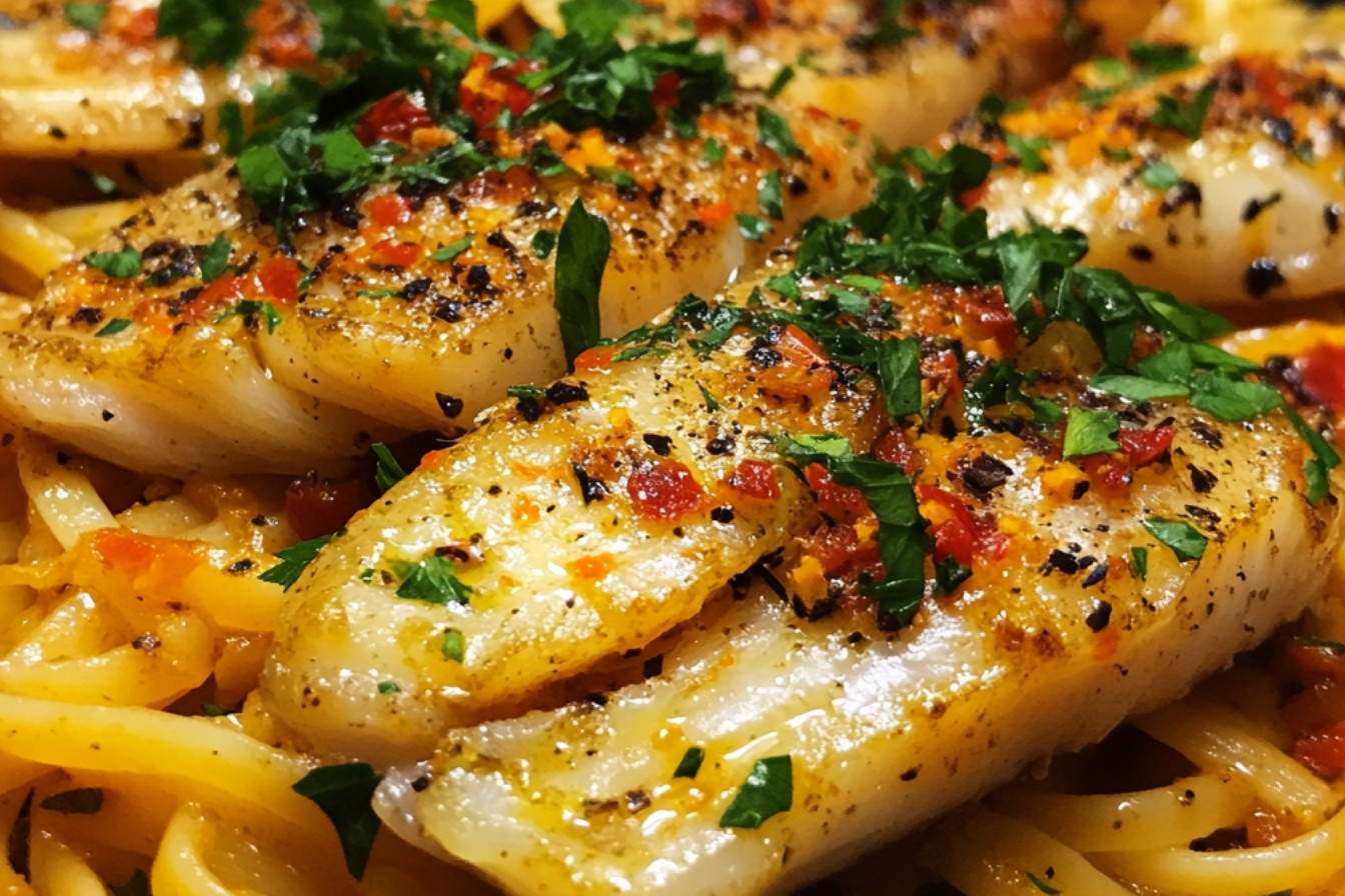 Linguine z rascassą