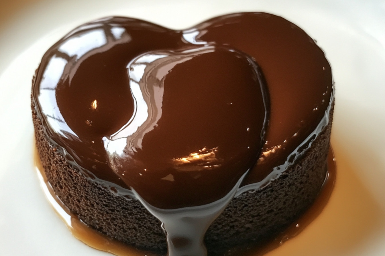 Moelleux au chocolat cœur fondant caramel