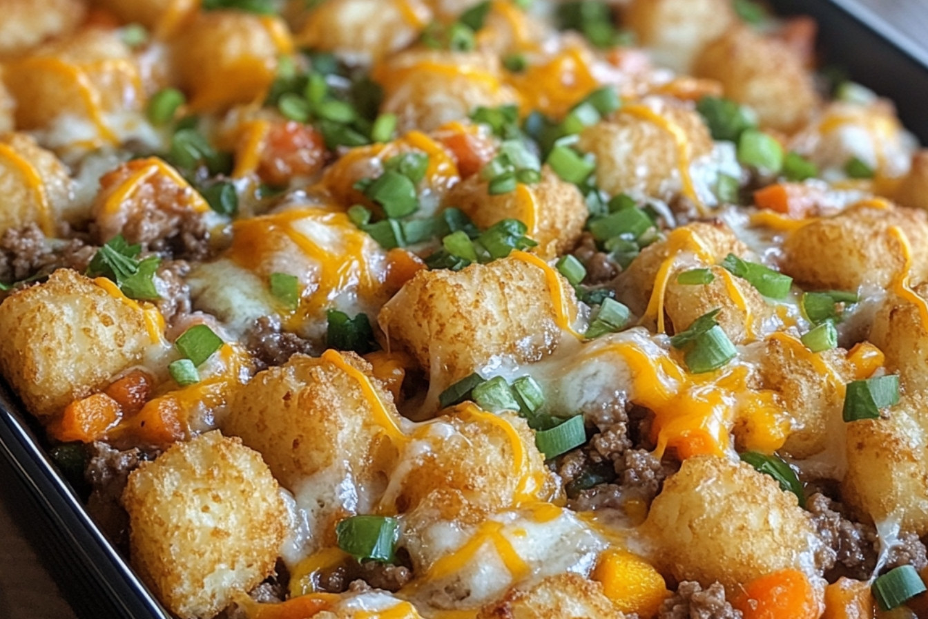 Tater Tot Hotdish