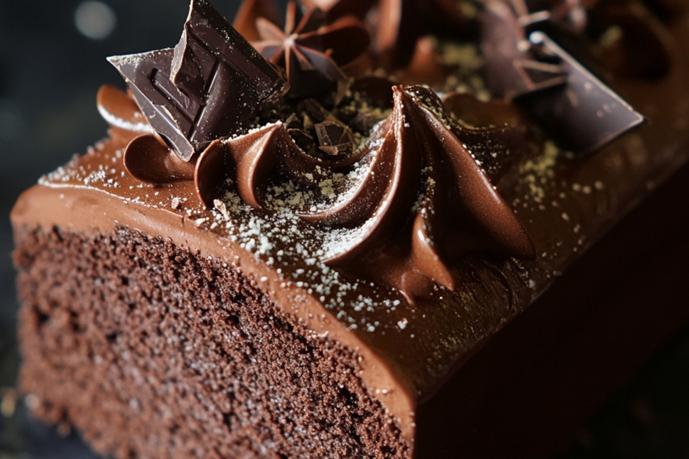 Tradycyjna bûche czekoladowa