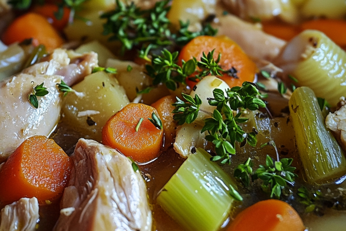 Zupa szkocka z kurczakiem